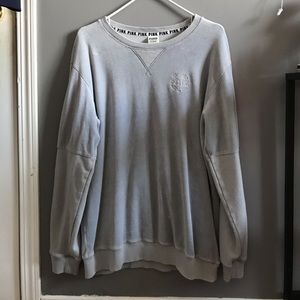 PINK velvet sweatshirt